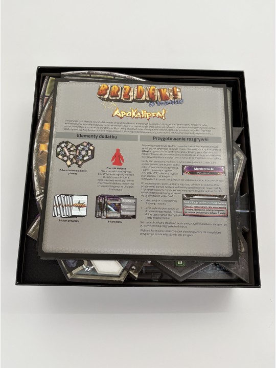 Insert do gry Brzdęk w Kosmosie ! Raban w próżni z wszystkimi dodatkami