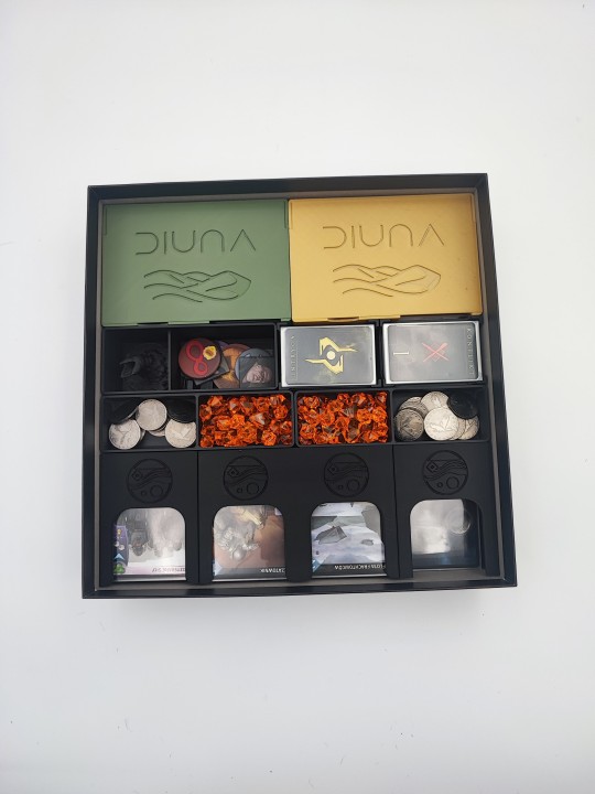 Insert pasujący do gry planszowej DIUNA imperium z dodatkami