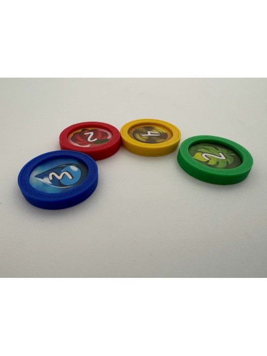 Protektory na żetony do gry Life of Amazonia