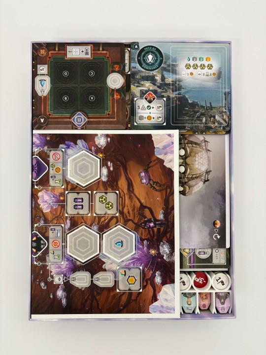 Insert Anachrony + Fractures of Time – organizer druk 3D do gry planszowej