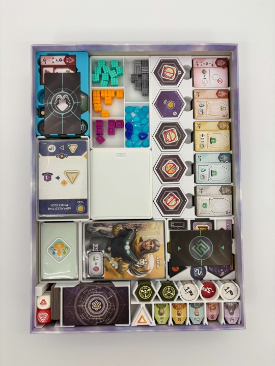 Insert Anachrony + Fractures of Time – organizer druk 3D do gry planszowej