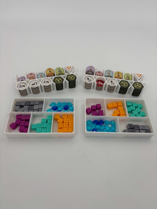 Insert Anachrony + Fractures of Time – organizer druk 3D do gry planszowej