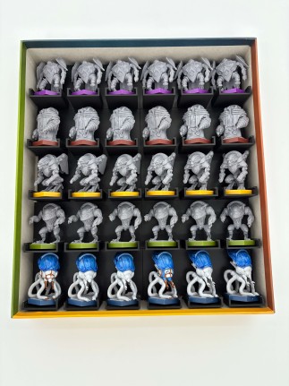 Insert na mechy do Anachrony – organizer druk 3D do gry planszowej