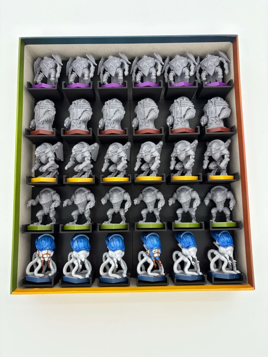 Insert na mechy do Anachrony – organizer druk 3D do gry planszowej