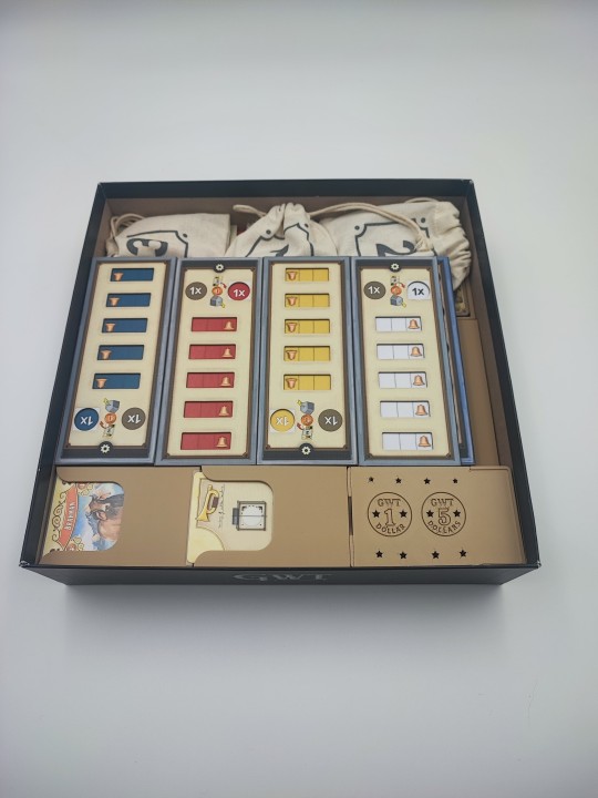 Insert pasujący do gry Great Western Trail: 2 Edycja