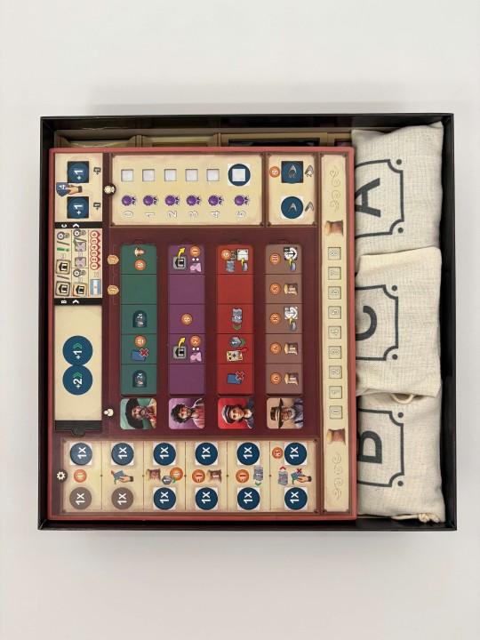 Insert Great Western Trail: Argentyna – organizer do gry planszowej, druk 3D