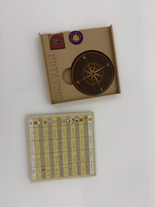 Insert Great Western Trail: Argentyna – organizer do gry planszowej, druk 3D