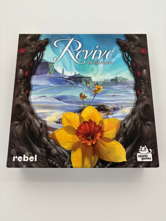 Insert do gry planszowej Revive + dodatek Call of the Abyss – organizer druk 3D