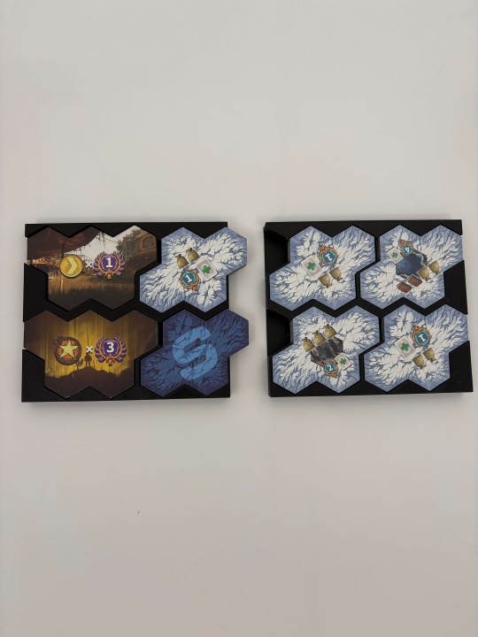 Insert do gry planszowej Revive + dodatek Call of the Abyss – organizer druk 3D