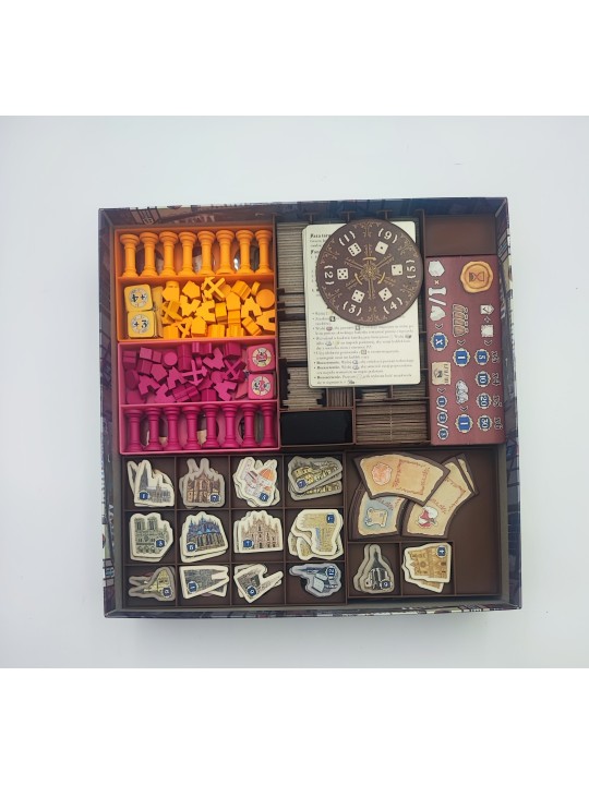 Insert do gry Tiletum w raz z dodatkiem