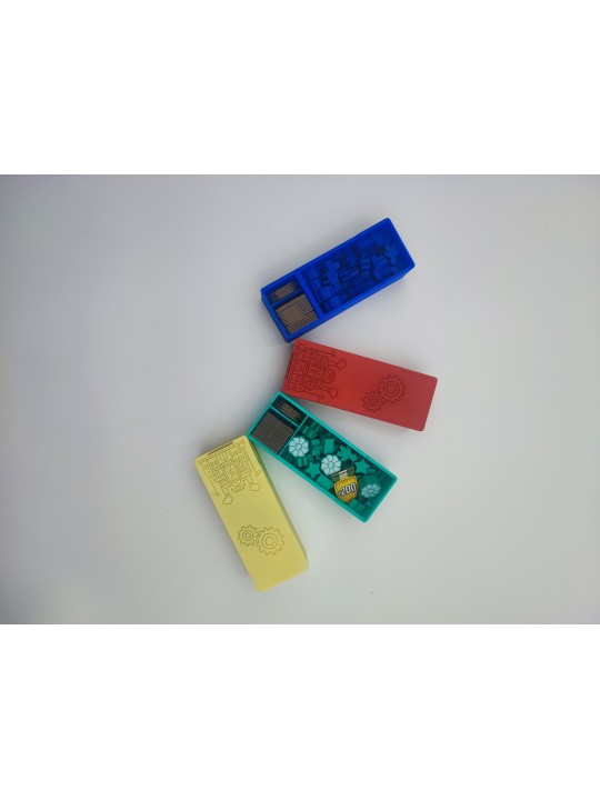 Insert do gry planszowej NUCLEUM w raz z dodatkami AUSTRALIA, RADA POSTĘPU, PATRONI