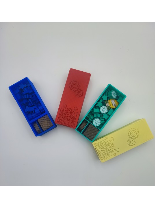 Insert do gry planszowej NUCLEUM w raz z dodatkami AUSTRALIA, RADA POSTĘPU, PATRONI