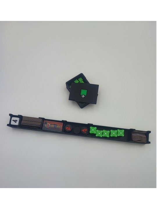 Insert do gry planszowej NUCLEUM w raz z dodatkami AUSTRALIA, RADA POSTĘPU, PATRONI