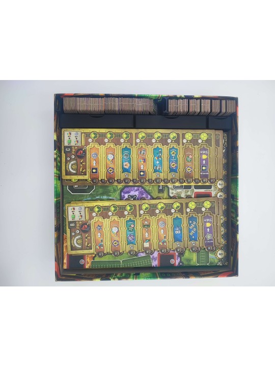 Insert do gry planszowej NUCLEUM w raz z dodatkami AUSTRALIA, RADA POSTĘPU, PATRONI