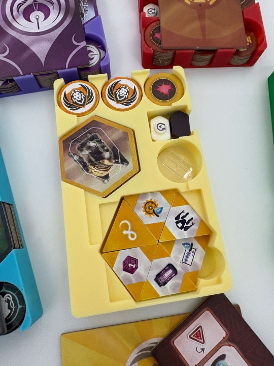 Insert Anachrony + Fractures of Time – organizer druk 3D do gry planszowej