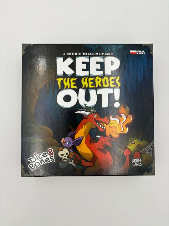 Insert do gry planszowej Keep the heroes out