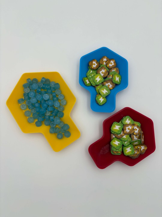 Tacka na zasoby do gier planszowych - druk 3d