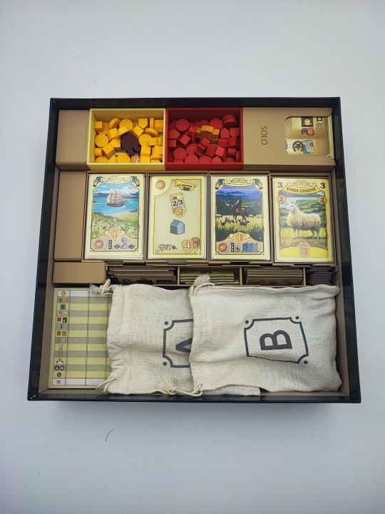 Insert do gry Great Western Trail: Nowa Zelandia