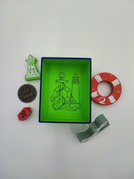 Insert do gry Deep Regrets z dodatkiem