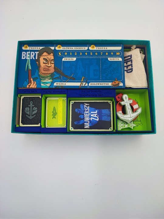 Insert do gry Deep Regrets z dodatkiem