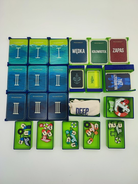 Insert do gry Deep Regrets z dodatkiem