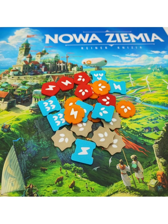 Żetony do gry Nowa Ziemia