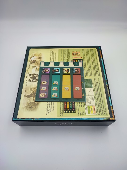 Insert do gry Great Western Trail: Nowa Zelandia