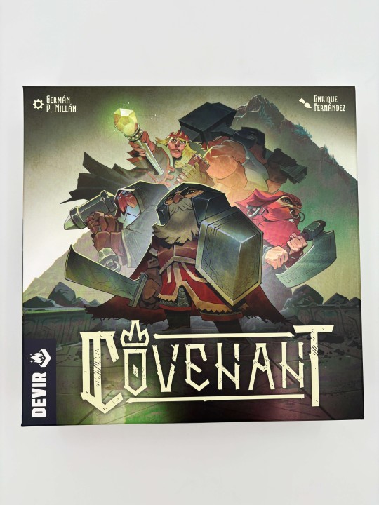 Insert do gry planszowej Covenant – organizer druk 3D