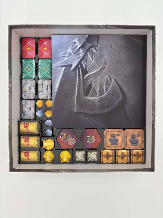 Insert do gry planszowej Covenant – organizer druk 3D