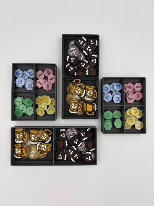 Insert do gry planszowej Covenant – organizer druk 3D