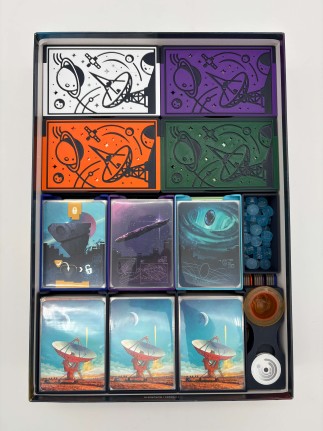 Insert do gry Seti search for extraterrestrial intelligence + dodatek Space Agencies