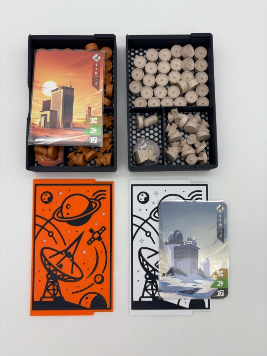 Insert do gry Seti search for extraterrestrial intelligence + dodatek Space Agencies