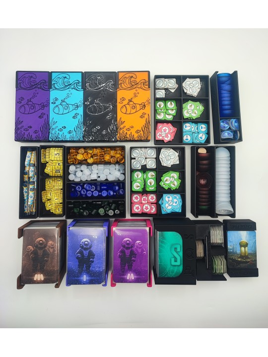 Insert do gry Podwodne Miasta z dodatkami: Nowe Odkrycia, Era Informacji