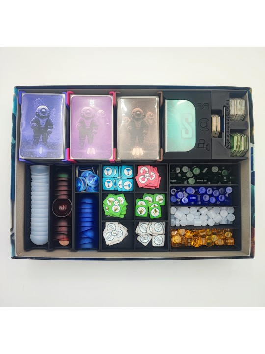 Insert do gry Podwodne Miasta z dodatkami: Nowe Odkrycia, Era Informacji