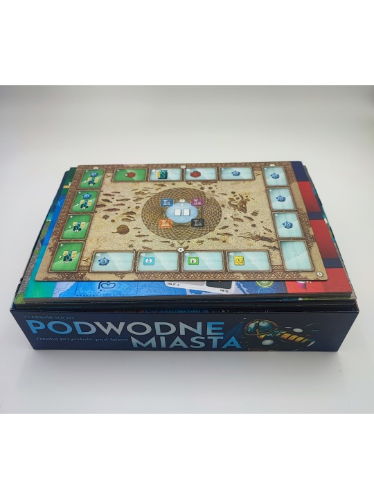 Insert do gry Podwodne Miasta z dodatkami: Nowe Odkrycia, Era Informacji