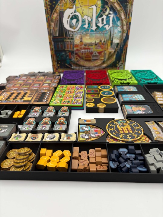 Insert do gry planszowej Orloj: The Prague Astronomical Clock