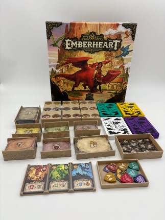 Insert do gry Emberheart - wydruk 3d