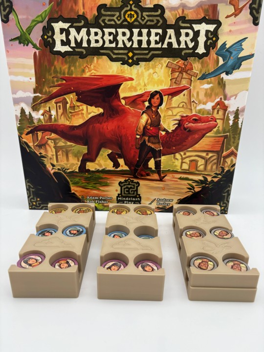 Insert do gry Emberheart - wydruk 3d