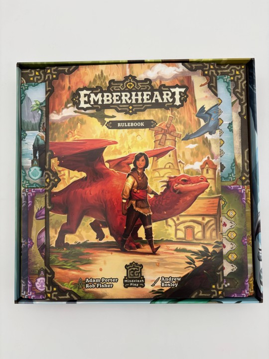 Insert do gry Emberheart - wydruk 3d