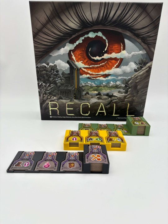 Insert do gry planszowej Recall - Uporządkuj pudełko | JayPrint