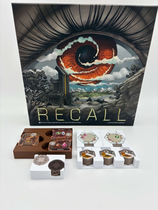 Insert do gry planszowej Recall - Uporządkuj pudełko | JayPrint