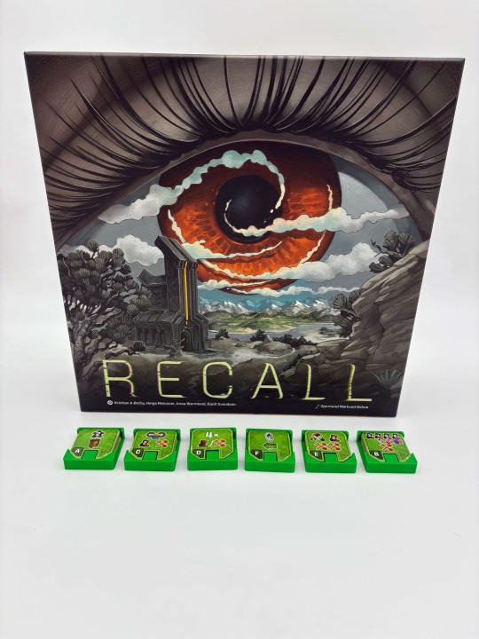 Insert do gry planszowej Recall - Uporządkuj pudełko | JayPrint