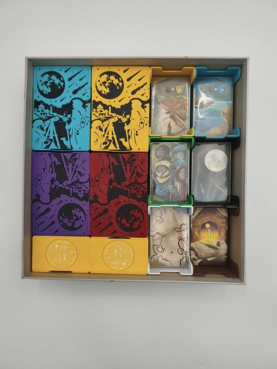 Insert do gry wędrowcy znad południowego tygrysu z dodatkiem Przychody i Przypływy