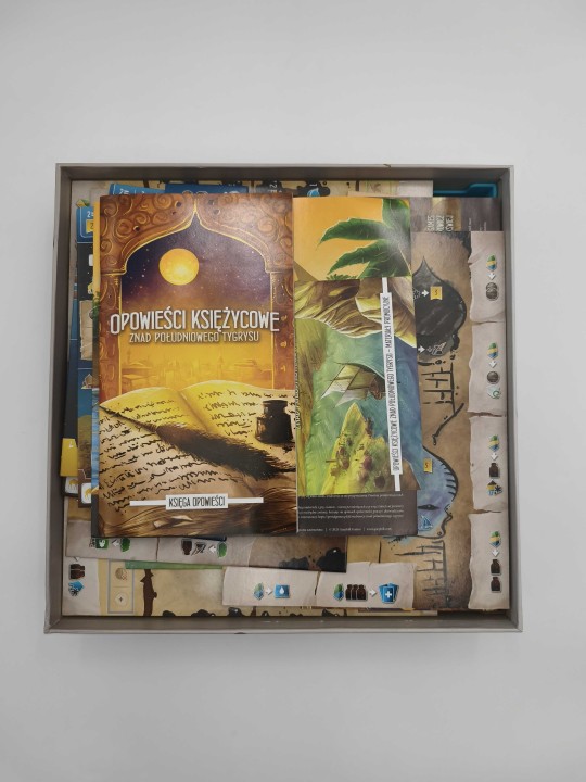 Insert do gry wędrowcy znad południowego tygrysu z dodatkiem Przychody i Przypływy