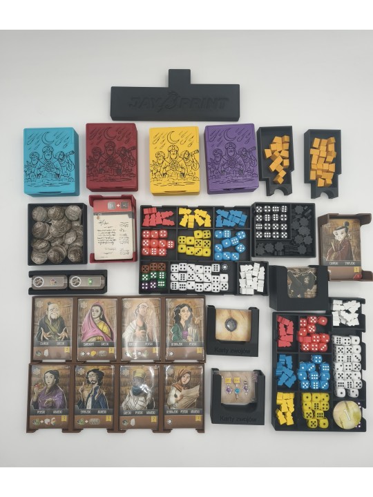 Insert do gry Mędrcy znad Południowego Tygrysu z dodatkiem Kondycja Ksiąg