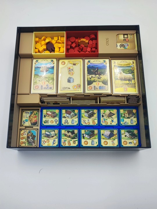 Insert do gry Great Western Trail: Nowa Zelandia