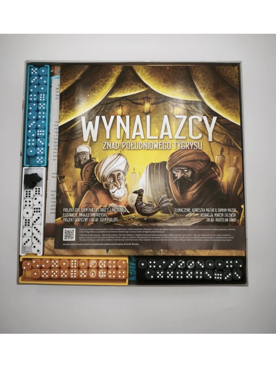 Insert do gry Wynalazcy znad Południowego Tygrysu z dodatkiem Era Ekspertów