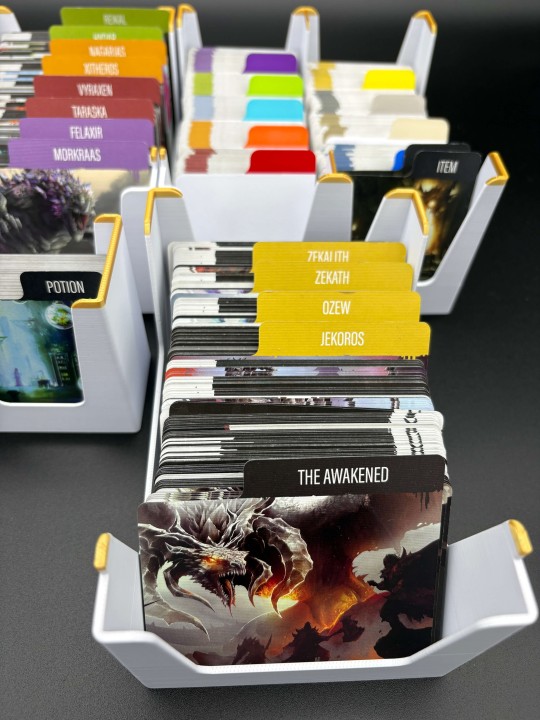 Insert do gry planszowej Primal: Przebudzenie – organizer druk 3D