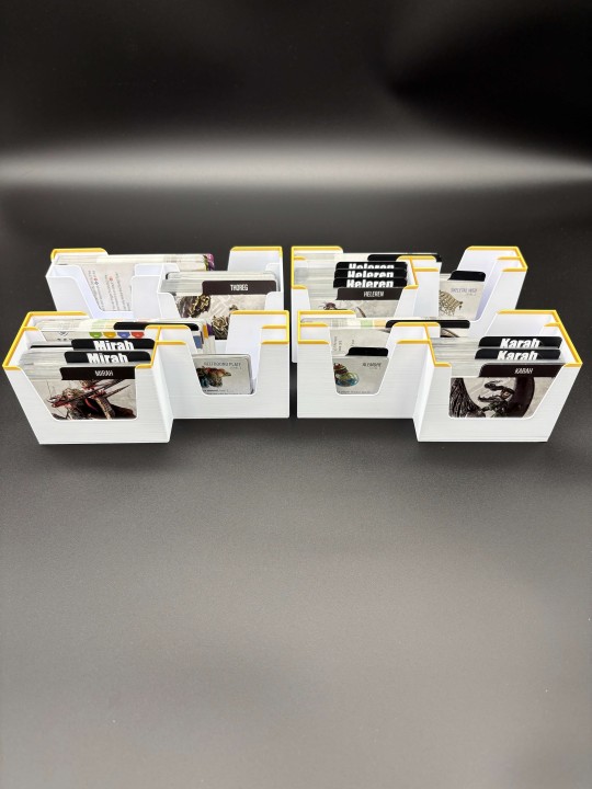 Insert do gry planszowej Primal: Przebudzenie – organizer druk 3D