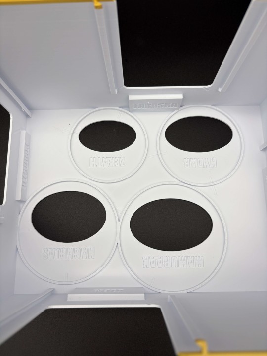 Insert do gry planszowej Primal: Przebudzenie – organizer druk 3D